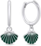 Brilio Silver Divatos ezüst fülbevaló kagylóval EA759WG