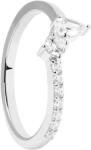 PDPAOLA Gyönyörű ezüst gyűrű cirkónium kövekkel Ava Essentials AN02-863 48 mm