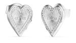 Guess Gyönyörű acél fülbevaló Love Me Tender JUBE03237JWRHT/U