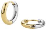Rosefield Gyengéd acél bicolor karika fülbevaló JEDHG-J710