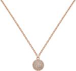Daniel Wellington Stílusos bronz nyaklánc csillogó golyóval Pavé DW00400625