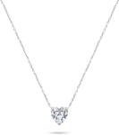 Brilio Silver Csillogó ezüst nyaklánc Szív NCL53W