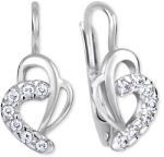 Soliter Brilio Bájos fehérarany fülbevaló cirkónium kövekkel 239 001 00585 07