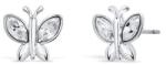 CRYSTalp Gyengéd bedugós fülbevaló Pillangók 40297. CRY. R