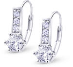 Cutie Jewellery Gyönyörű lógó fülbevaló cirkónium kövekkel Z8057-50-10-X-2