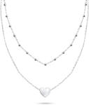 Brilio Silver Eredeti dupla ezüst nyaklánc NCL63W