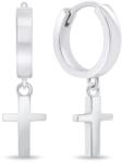 Brilio Silver Ezüst karika fülbevaló Kereszt EA735W