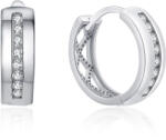 MOISS Ezüst karika fülbevaló színtiszta cirkónium kövekkel E0000182