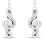Brilio Silver Ezüst fülbevaló Violinkulcs EA394W
