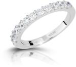 Modesi Csillogó ezüst gyűrű cirkónium kövekkel M13087 50 mm