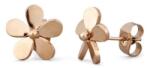 Vuch Gyönyörű bronz fülbevaló Virágok Fleurette Rosegold