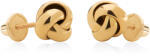 Brilio Stílusos fülbevaló sárga aranyból 14/194.971/17