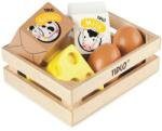 Tidlo Fa doboz tejtermékekkel és tojással (DDT0103)