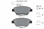 TEXTAR Set placute frana TEXTAR 2397903