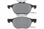 TEXTAR Set placute frana TEXTAR 2574801