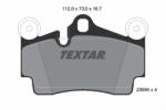 TEXTAR Set placute frana TEXTAR 2369402