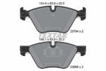 TEXTAR Set placute frana TEXTAR 2379401
