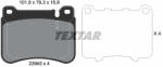 TEXTAR Set placute frana TEXTAR 2394501
