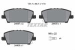 TEXTAR Set placute frana TEXTAR 2408701