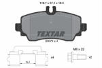 TEXTAR Set placute frana TEXTAR 2307004