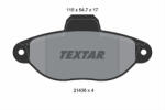 TEXTAR Set placute frana TEXTAR 2143602