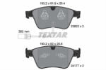 TEXTAR Set placute frana TEXTAR 2382201