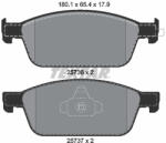 TEXTAR Set placute frana TEXTAR 2573601