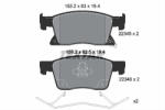 TEXTAR Set placute frana TEXTAR 2234501