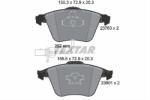 TEXTAR Set placute frana TEXTAR 2376302
