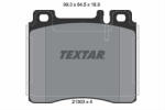 TEXTAR Set placute frana TEXTAR 2130304