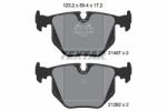 TEXTAR Set placute frana TEXTAR 2148703