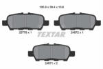 TEXTAR Set placute frana TEXTAR 2577801