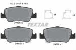TEXTAR Set placute frana TEXTAR 2466401