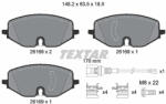 TEXTAR Set placute frana TEXTAR 2616901
