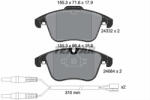 TEXTAR Set placute frana TEXTAR 2433201