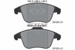 TEXTAR Set placute frana TEXTAR 2412301