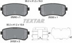 TEXTAR Set placute frana TEXTAR 2529201
