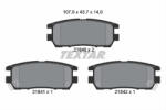TEXTAR Set placute frana TEXTAR 2184002