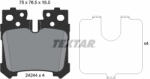 TEXTAR Set placute frana TEXTAR 2424401