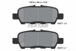 TEXTAR Set placute frana TEXTAR 2487101
