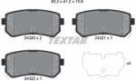 TEXTAR Set placute frana TEXTAR 2432001