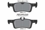 TEXTAR Set placute frana TEXTAR 2584101