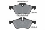TEXTAR Set placute frana TEXTAR 2328101