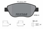 TEXTAR Set placute frana TEXTAR 2370803