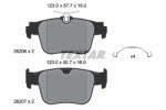 TEXTAR Set placute frana TEXTAR 2620601