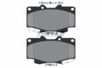 TEXTAR Set placute frana TEXTAR 2168001
