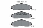 TEXTAR Set placute frana TEXTAR 2419401