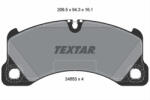 TEXTAR Set placute frana TEXTAR 2455301
