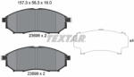 TEXTAR Set placute frana TEXTAR 2369801