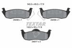 TEXTAR Set placute frana TEXTAR 2425801